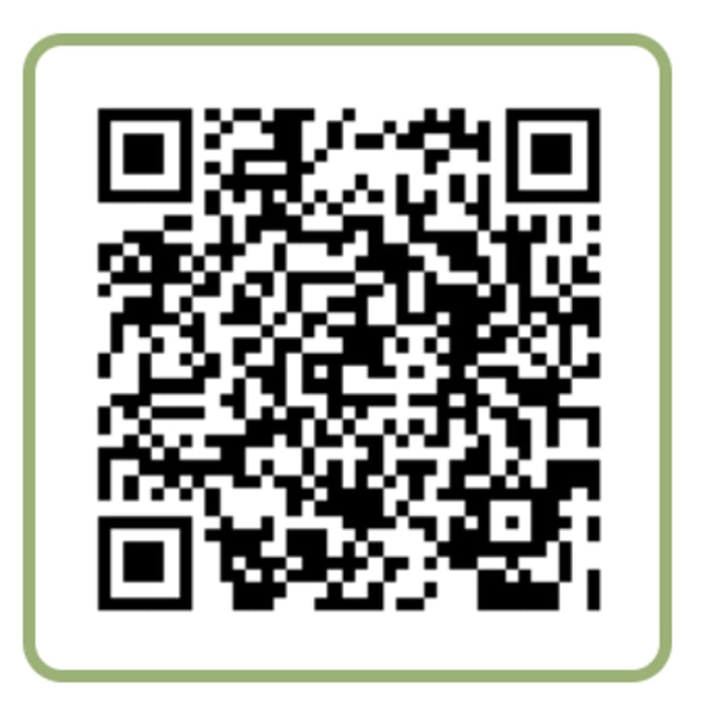 QR code for Thai Canteen, framed in a rounded green border.