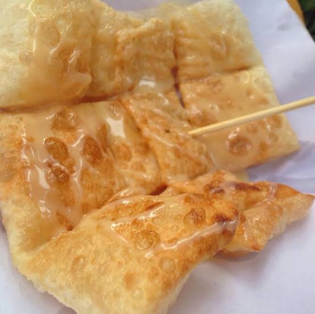 Roti with Sweet Milk.