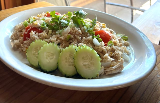 Thai fried rice.
