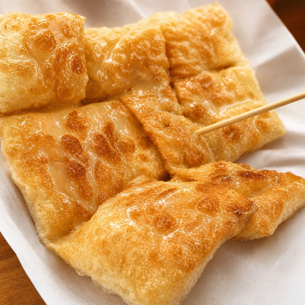 Roti with Sweet Milk.
