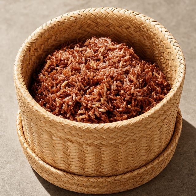 Brown Sticky Rice.