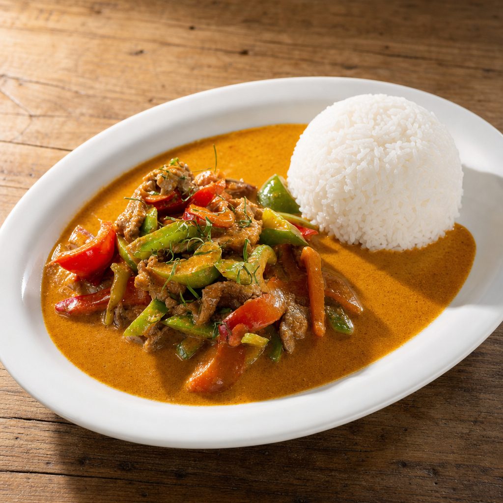 Panang Beef Stew.