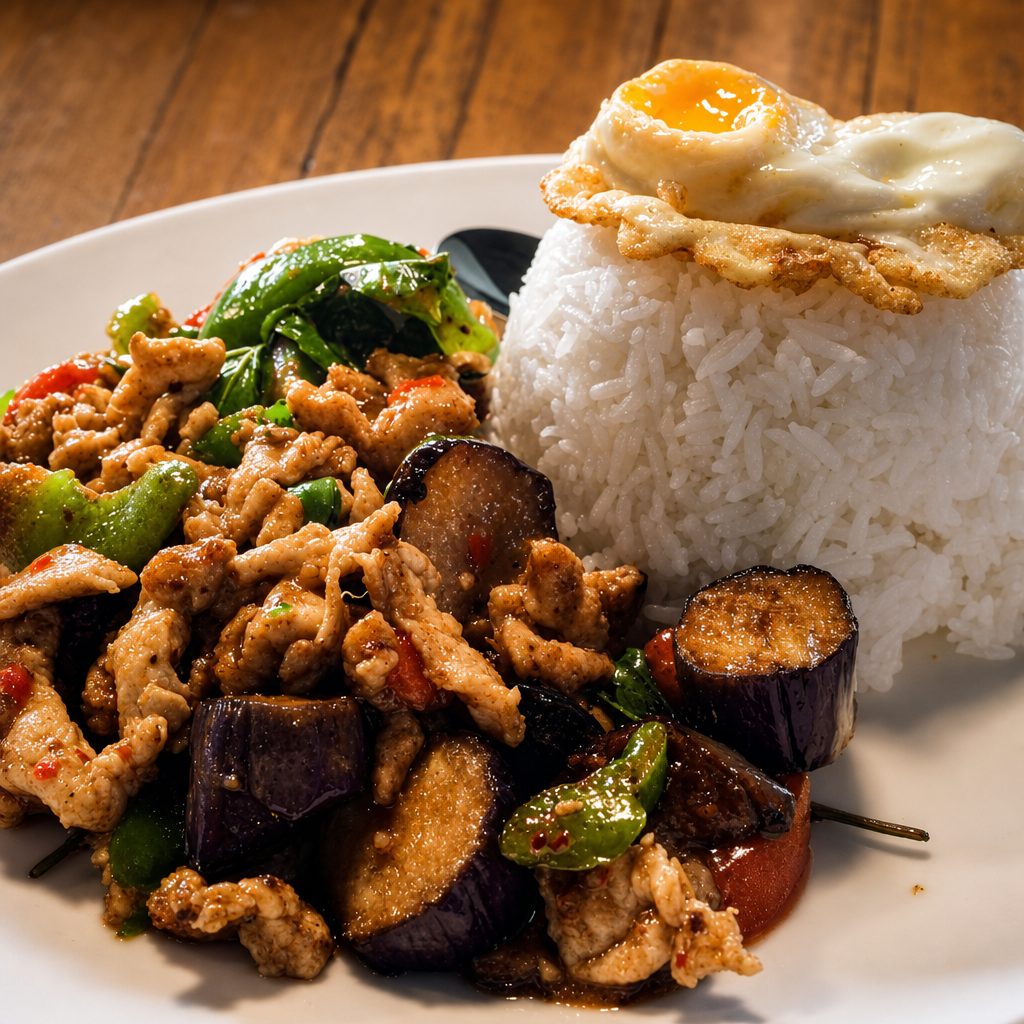 Pad Ma Kur - Kai Dow.