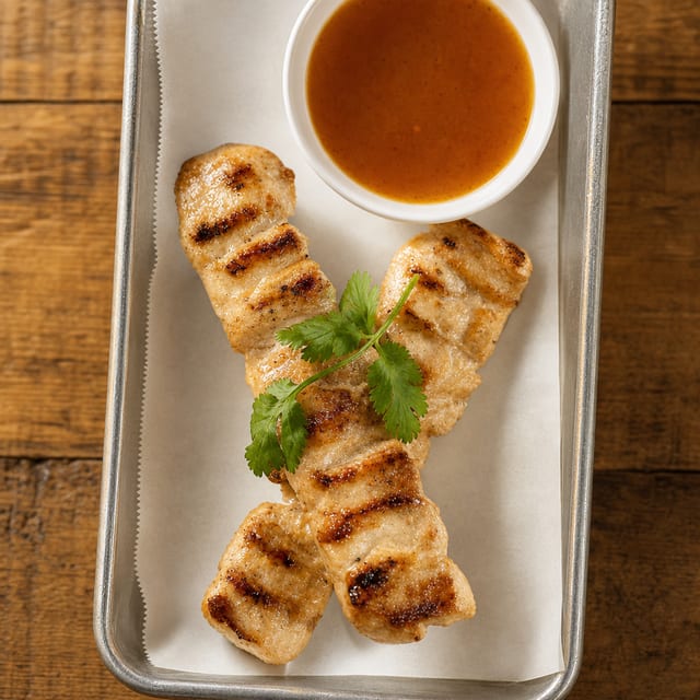 BBQ Chicken Skewers.